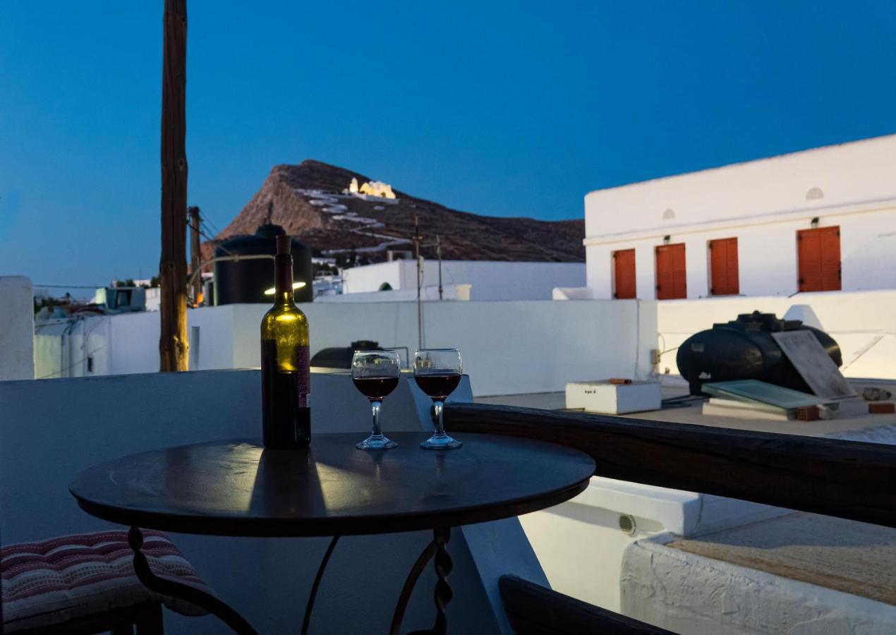 Aspro House Villa Folegandros Town Luaran gambar